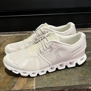 On Running Women's Athletic Shoes in Cream